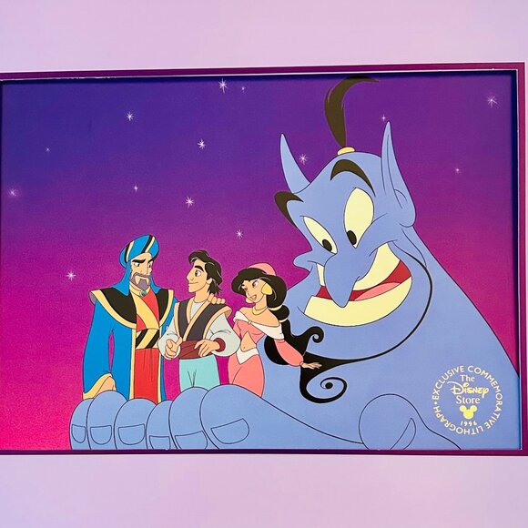 Aladdin Commemorative Lithograph - Picture 1 of 2